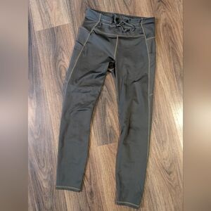 Fabletics | Olive Green Leggings with Pockets